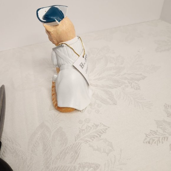 Nurse Cat Figurines from Hamilton Collection-Nurses Are Su-purr Heros - Picture 3 of 5